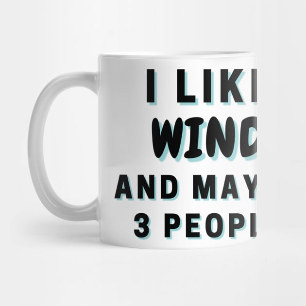 I Like Wind And Maybe 3 People by Word Minimalism